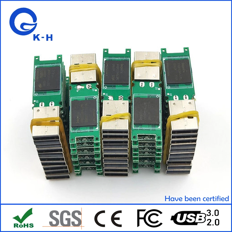 USB 2.0 3.0 Semi-Finished Chip Without Housing 128MB-512GB