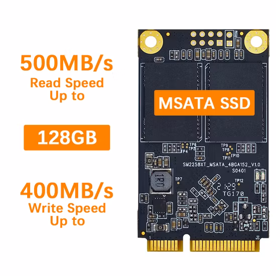 OEM ODM Notebook Computer 128GB 500MB/S Mini SATA SSD