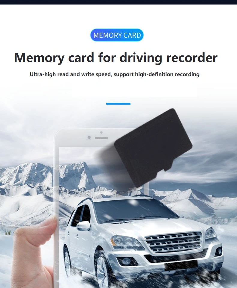 Factory Price Driving Recorder Memory Card SD Card 4GB 8GB 16GB 32GB 64GB 128GB 256GB SD Memory Card Micro SD Card