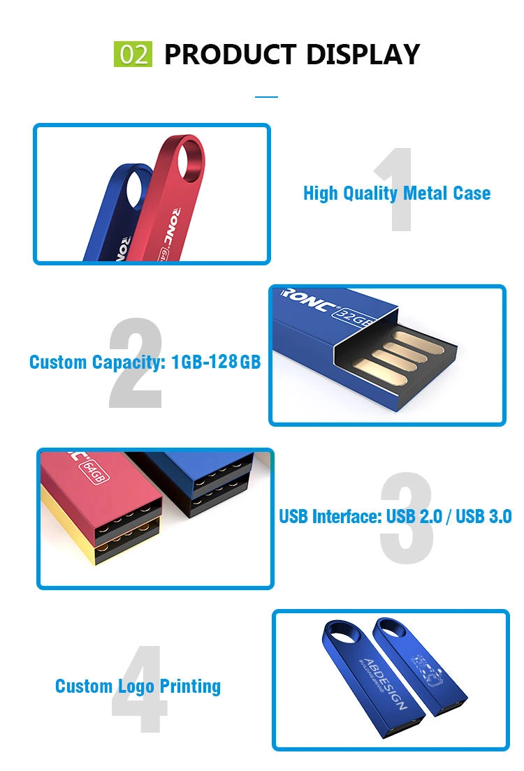 OEM USB 2.0/3.0 Pen Drive 4GB 8GB 16GB 32GB 64GB 128 GB Pendrive Jump Drive Thumb Drive USB Flash Drive